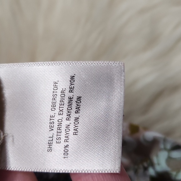 Maeve Anthropologie Olive Floral Boho Chic Flowy Front Shorts - Picture 5 of 6